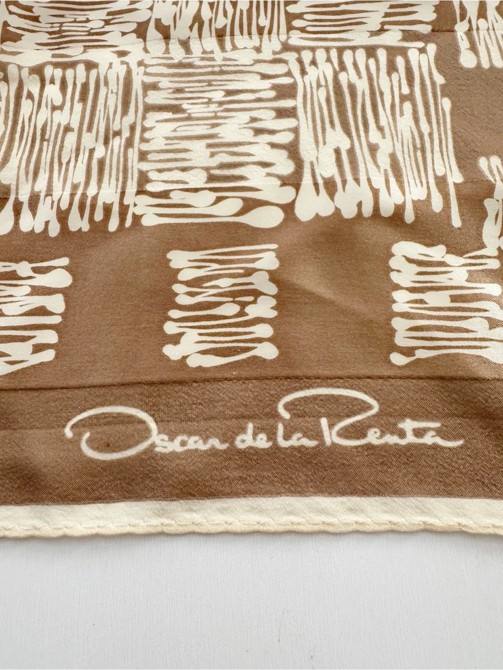 Vintage Oscar De La Renta Scarf